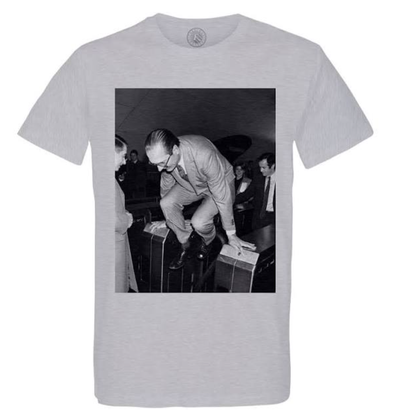 T-shirt Chirac Métro