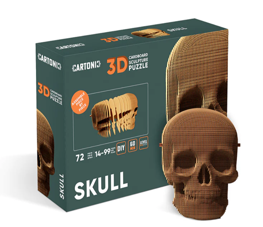 Puzzle 3D Skull