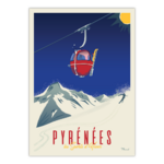 affiches-originales-marcel-pyrenees-la-telecabine-