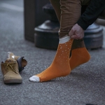 beer socks orange