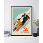 Affiche ski