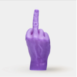 Candle hand fuck violet