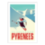 affiche-pyrenees-le-skieur