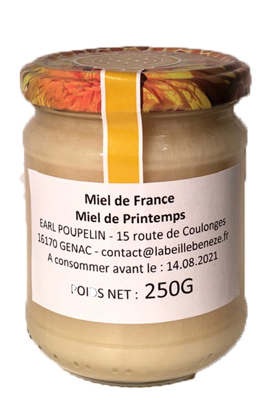 Miel de printemps - L\'abeille beneze 250g