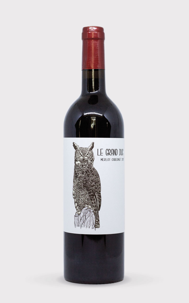 Vin rouge - Le Grand Duc - Les Frères Moine 75 cl