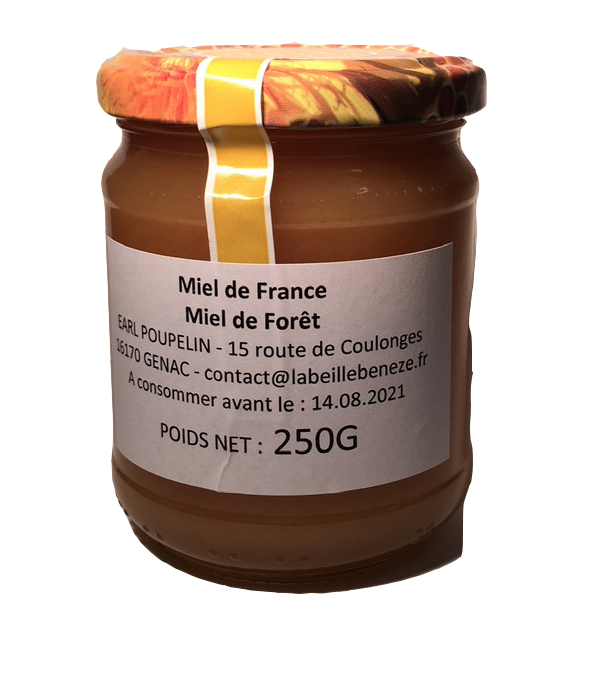Miel de forêt - L\'abeille beneze 250g