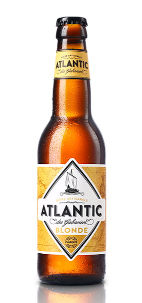 Bière artisanale Blonde ATLANTIC - Brasserie des Gabariers 33cl