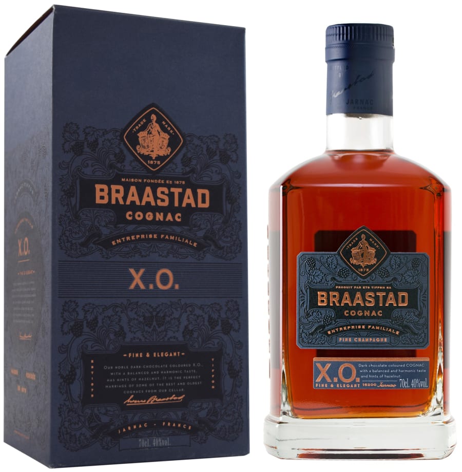 Cognac XO FINE CHAMPAGNE - BRAASTAD 70cl