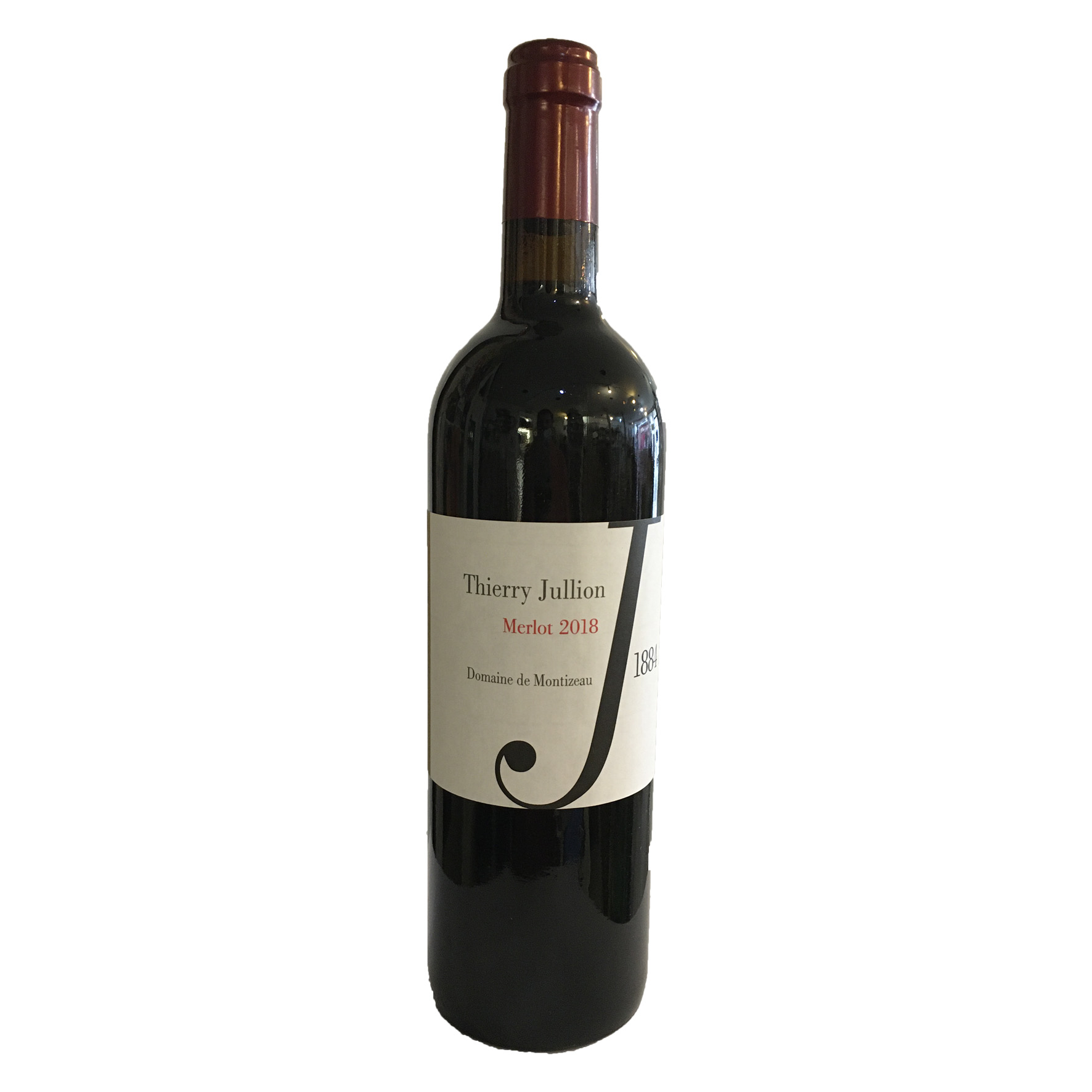 Vin Rouge MERLOT Cuvée Prestige 1884 - Thierry Jullion 75cl