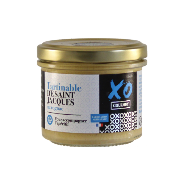 Tartinable aux saint jacques et au cognac - XO GOURMET 80g