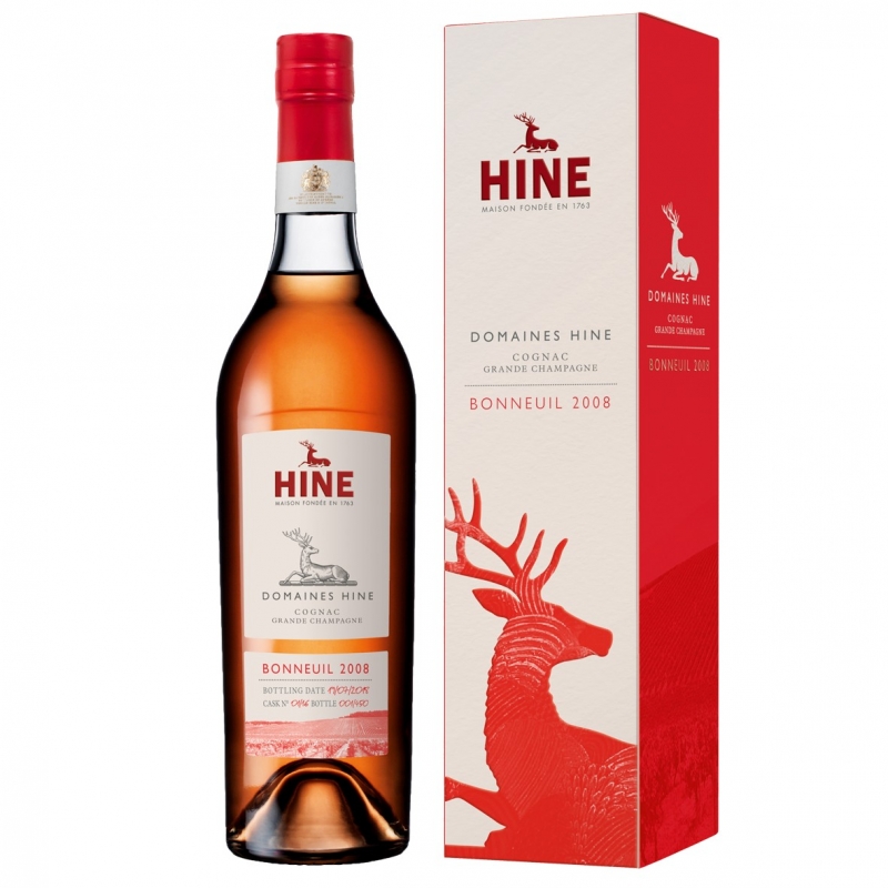 Cognac DOMAINES HINE BONNEUIL 2008 - HINE 70cl