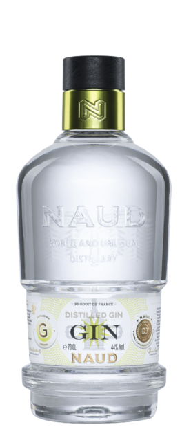 GIN DISTILLED GIN - NAUD 70cl - NOS DESTINATIONS - le-gourmet-charentais