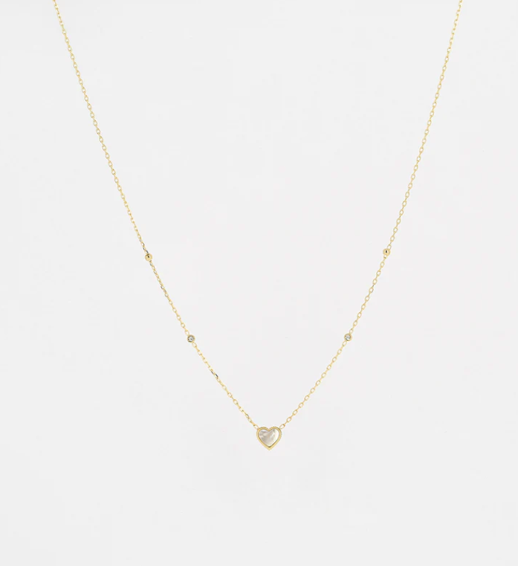 Collier Eternity - Acier doré