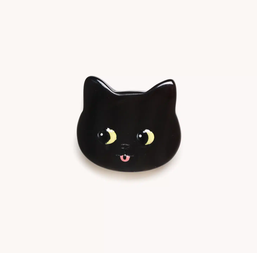 Broche Le Chat - Chat noir