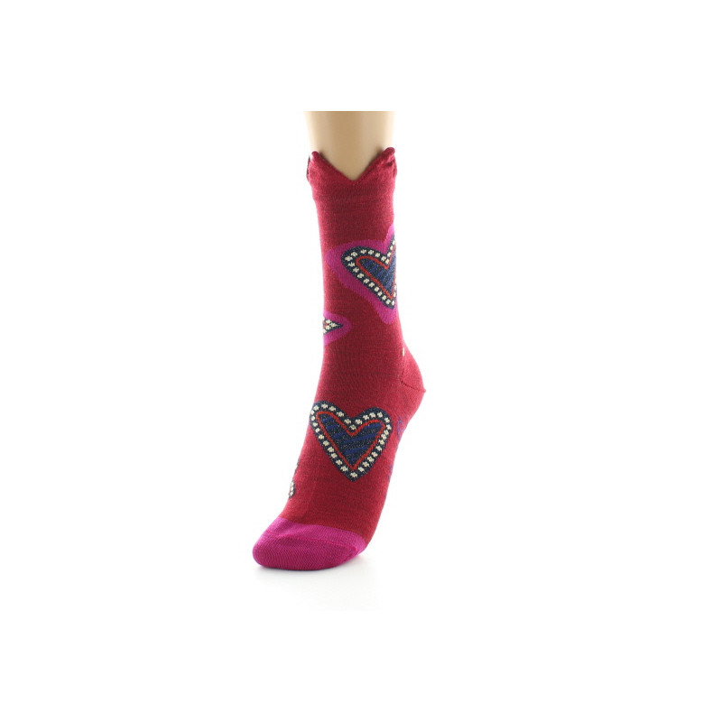 chaussettes-femme-laine-peignee-coeur-et-couronne (2)