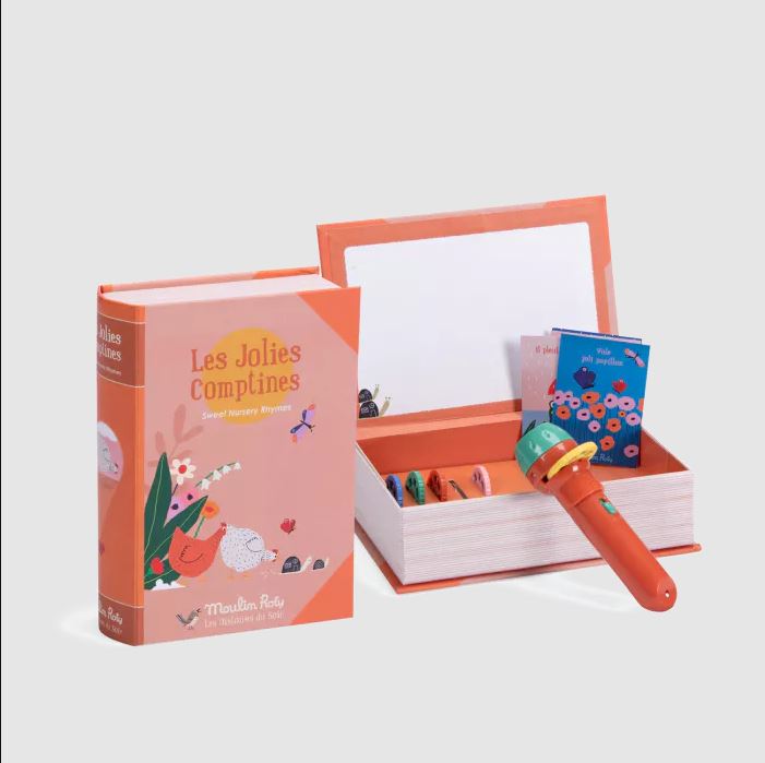 Lampe à histoires livre Les jolies comptines - LES PETITES MERVEILLES