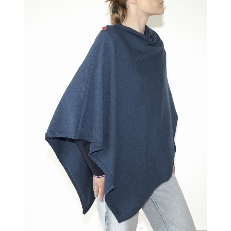 poncho-femme-laine-merinos-bleu-royal (3)