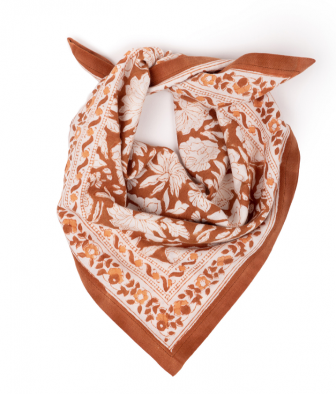 Petit foulard - Salvador Terracotta