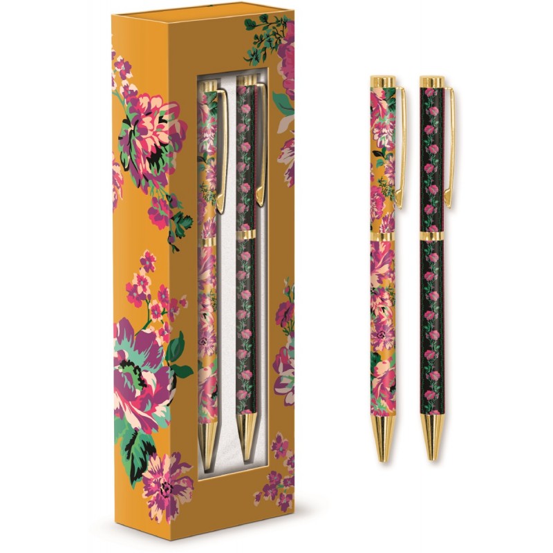 punch-studio-global-garden-coffret-stylos-yellow-floral