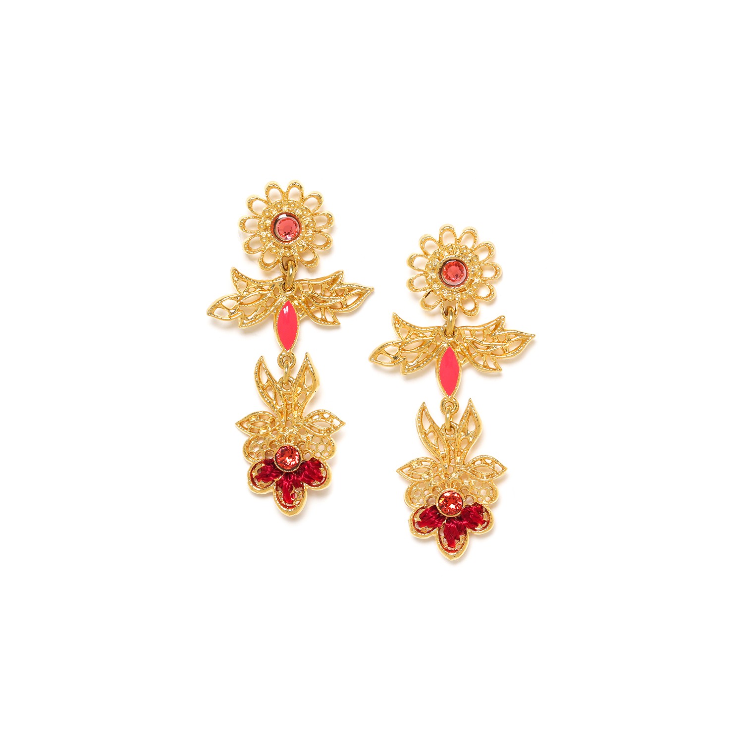 Boucles d\'oreilles 2 éléments - Appoline