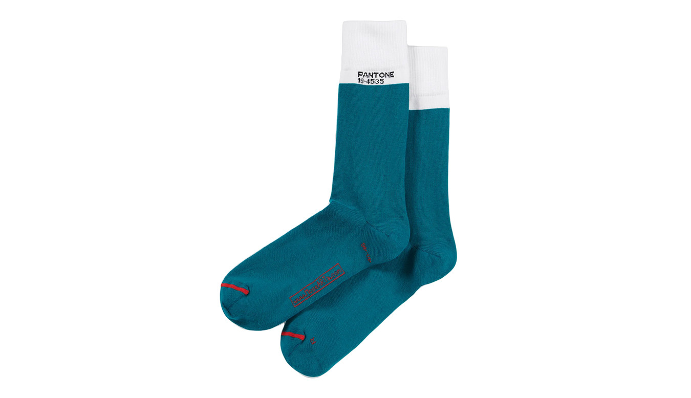 Chaussettes Pantone - Turquoise / Teal
