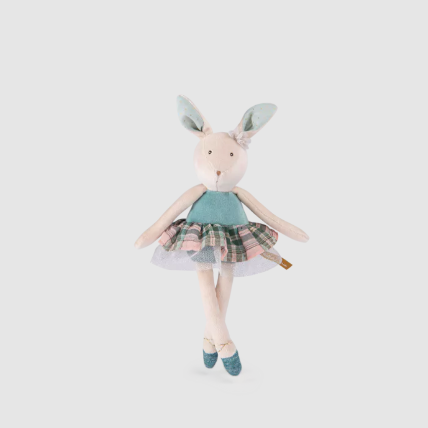 Petite peluche Lapin bleu - LA PETITE ÉCOLE DE DANSE