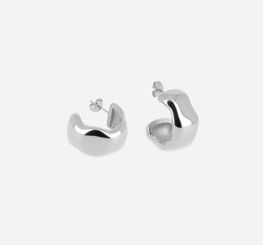 Boucles d\'oreilles Orsay - Acier