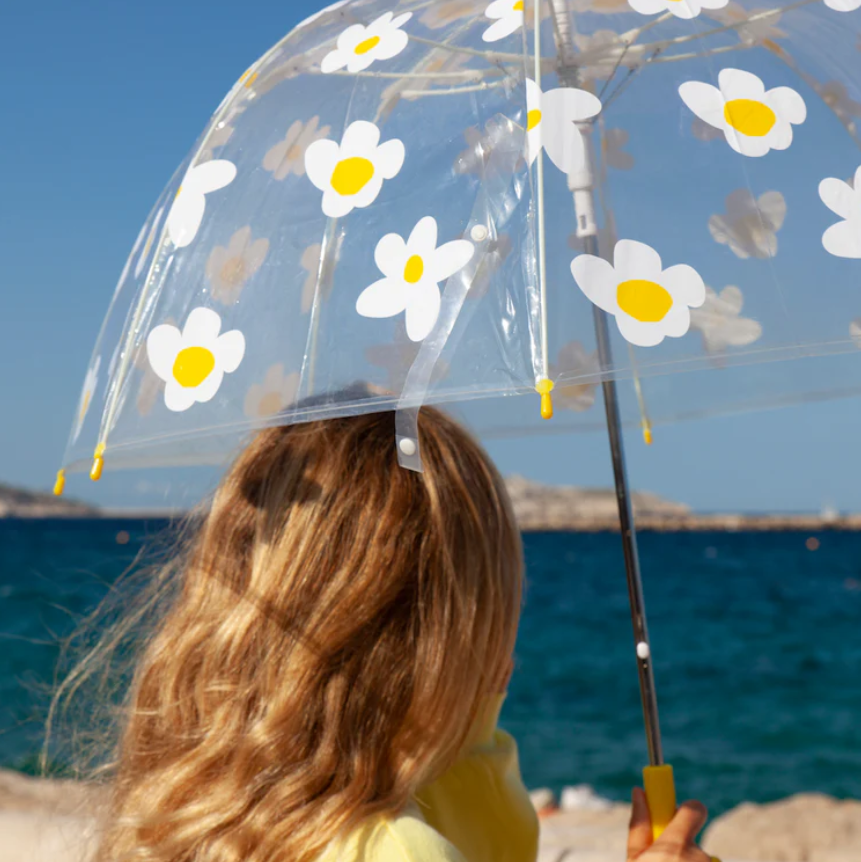 Parapluie Fleurs blanches - Adulte