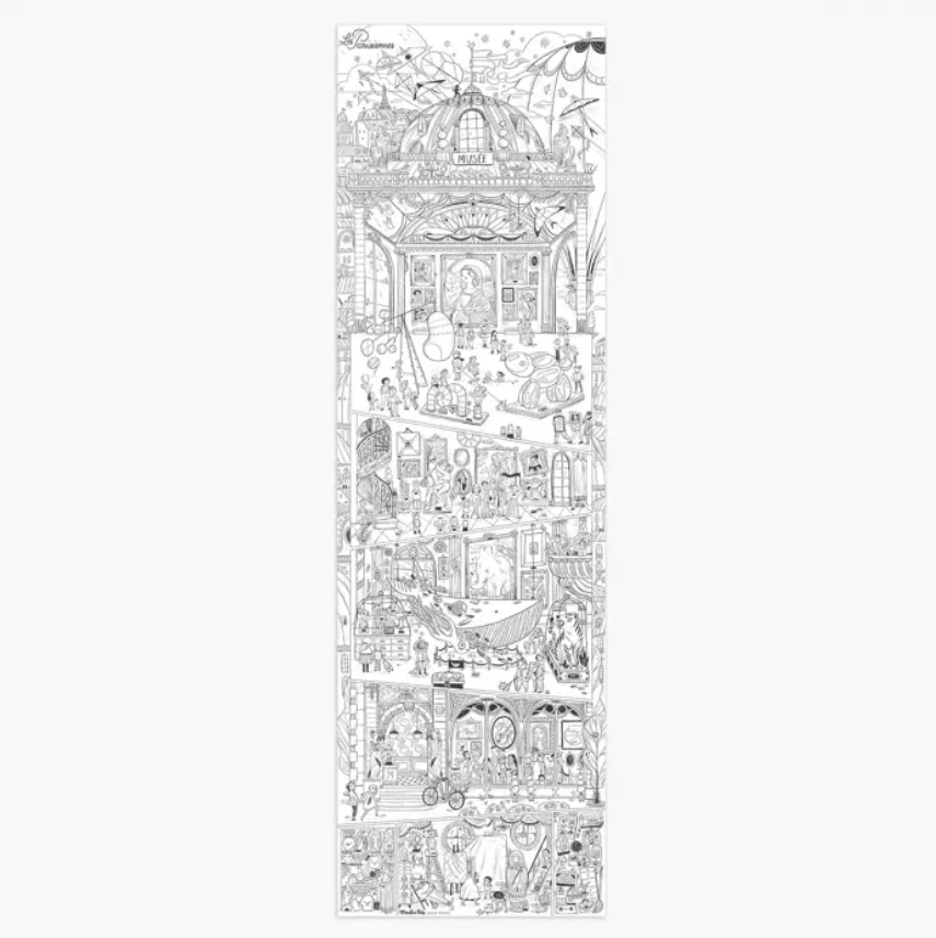 coloriage géant les parisiennes 2