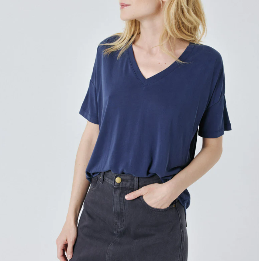 T-shirt Francesca - Bleu marine
