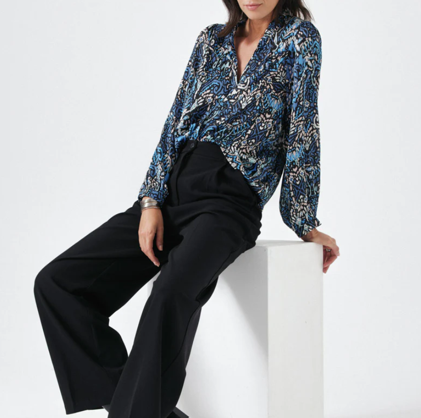 Chemise Joy - Bleu