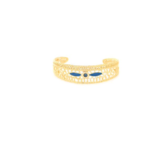 NAOMIE - Bracelet jonc ajouré