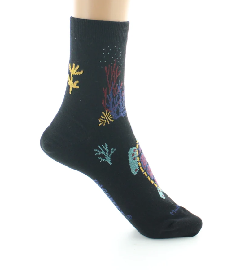 Paire De Chaussettes Dagobert à L'envers - Coton Mélangé - Taille 35-38 - Marine - NEUF