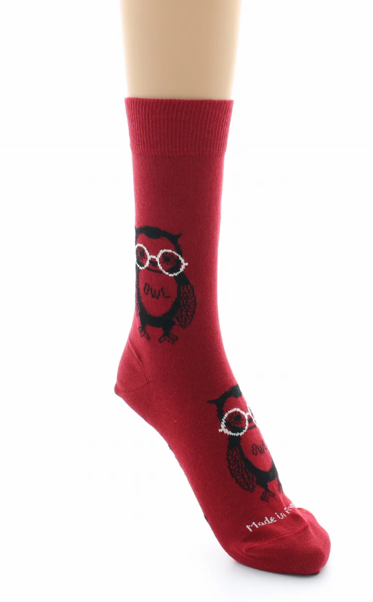 chaussettes_hibou_rouge_2