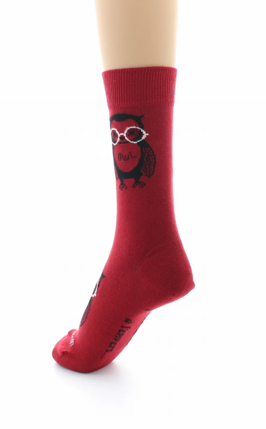 chaussettes_hibou_rouge_4