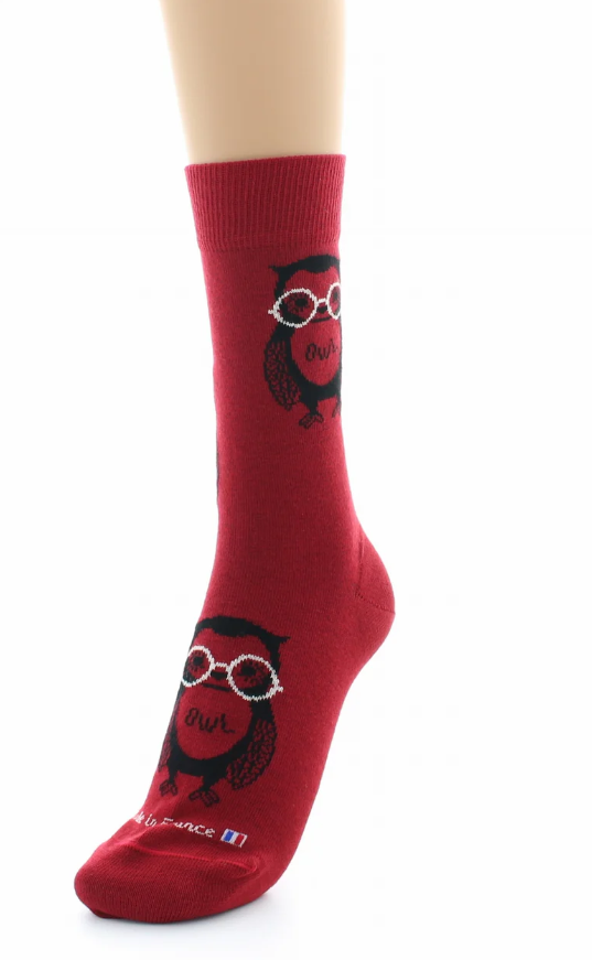 chaussettes_hibou_rouge_3