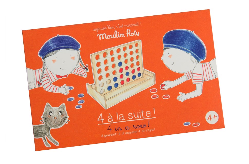 Jeu de 4 à la suite - Aujourd\'hui c\'est mercredi