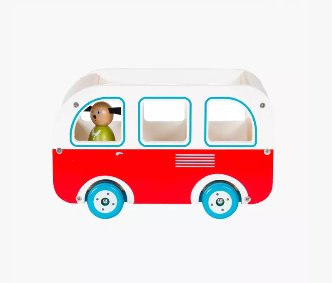 Bus en bois - La grande famille