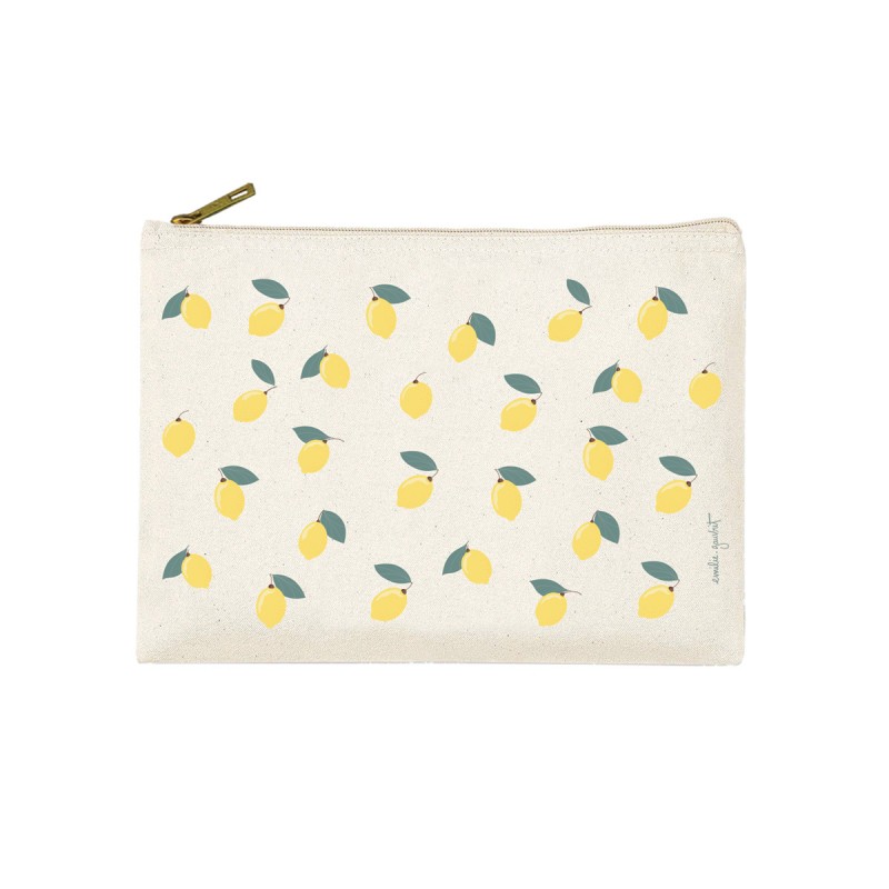 Trousse rectangulaire - Portrait d\'un oiseau