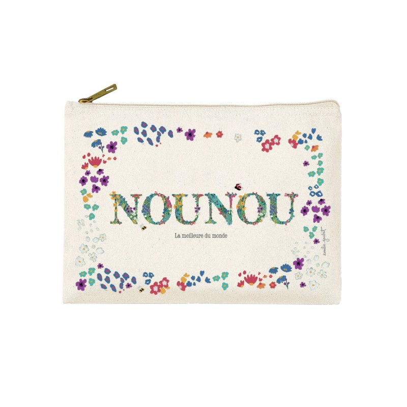 Trousse rectangulaire - Nounou - Jardin de cottage