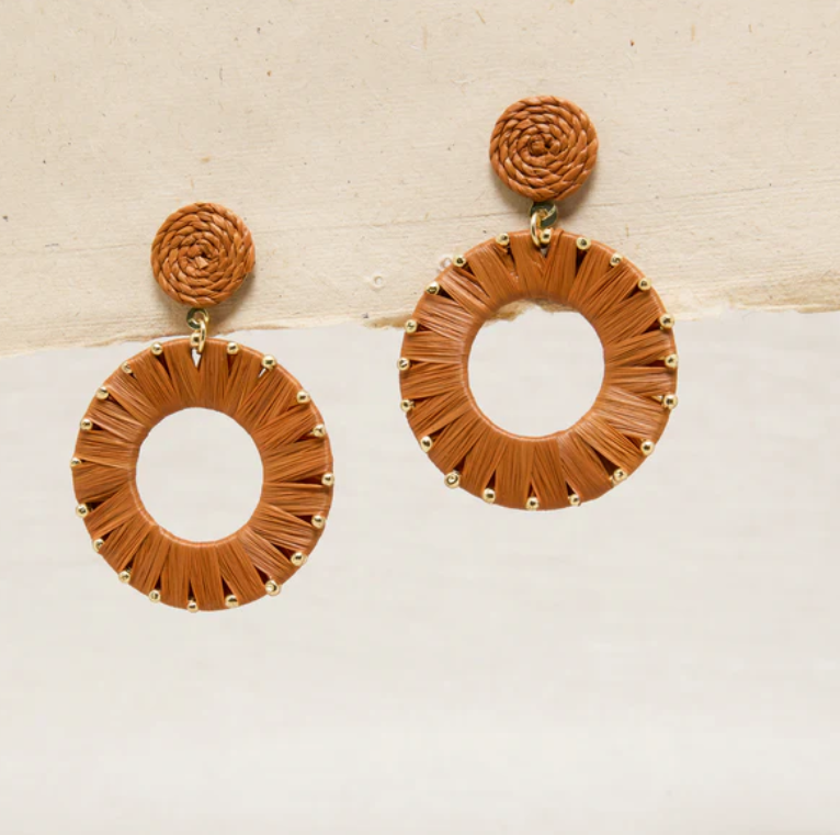 Boucles d\'oreilles Joee- Muscade