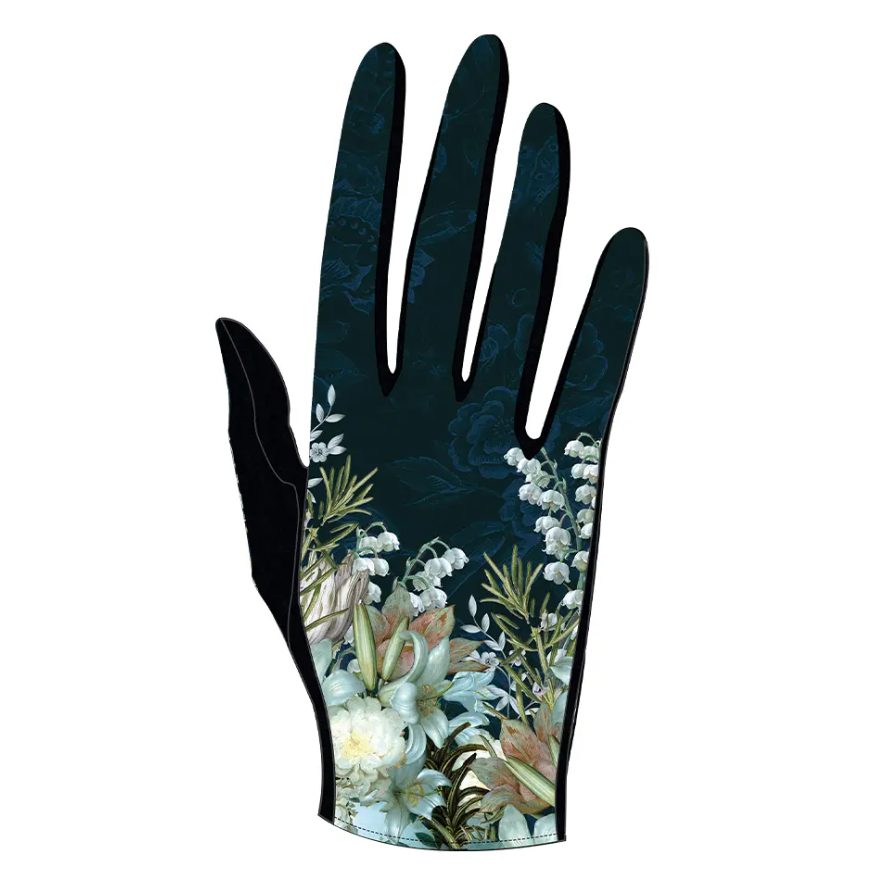 Gants paume laine - Muguet
