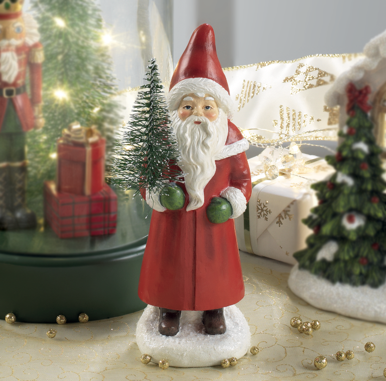 Père Noël avec sapin