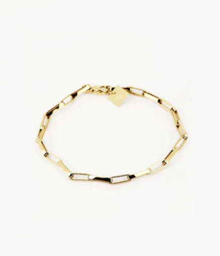 Bracelet Lena - Acier doré