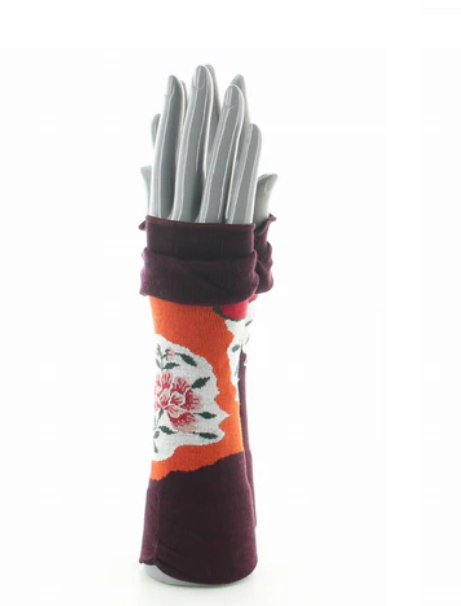 FLEUR FOND ORANGE 3