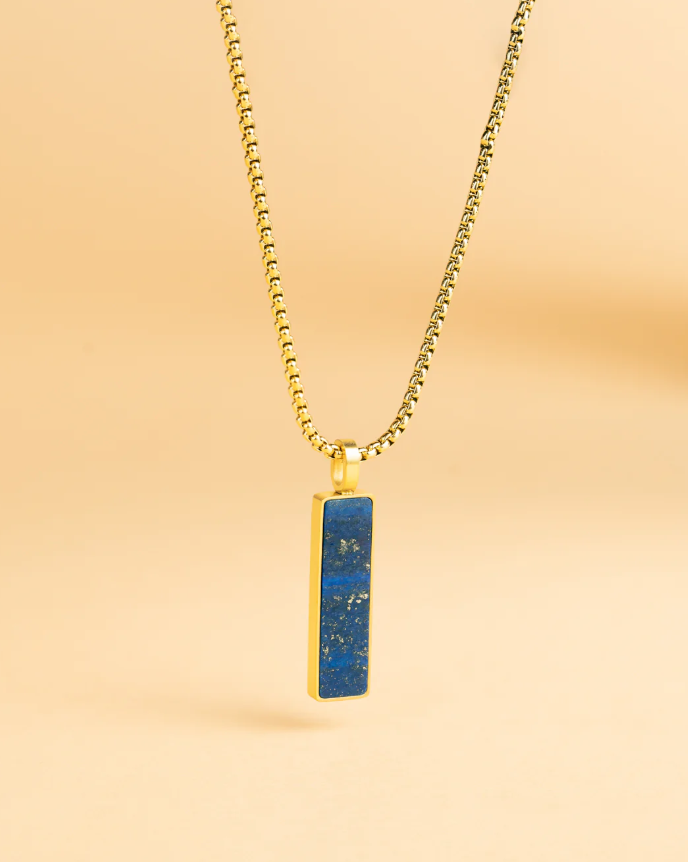 Collier Galli Gold Blue