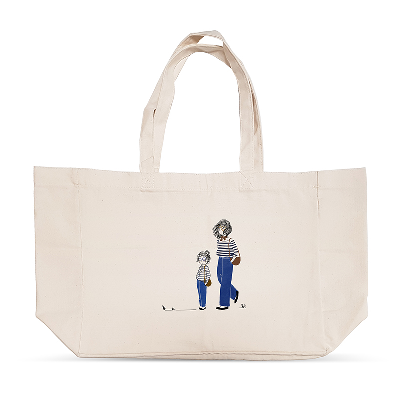 Sac Shopping: Mère et fille en jeans - My Lovely Thing