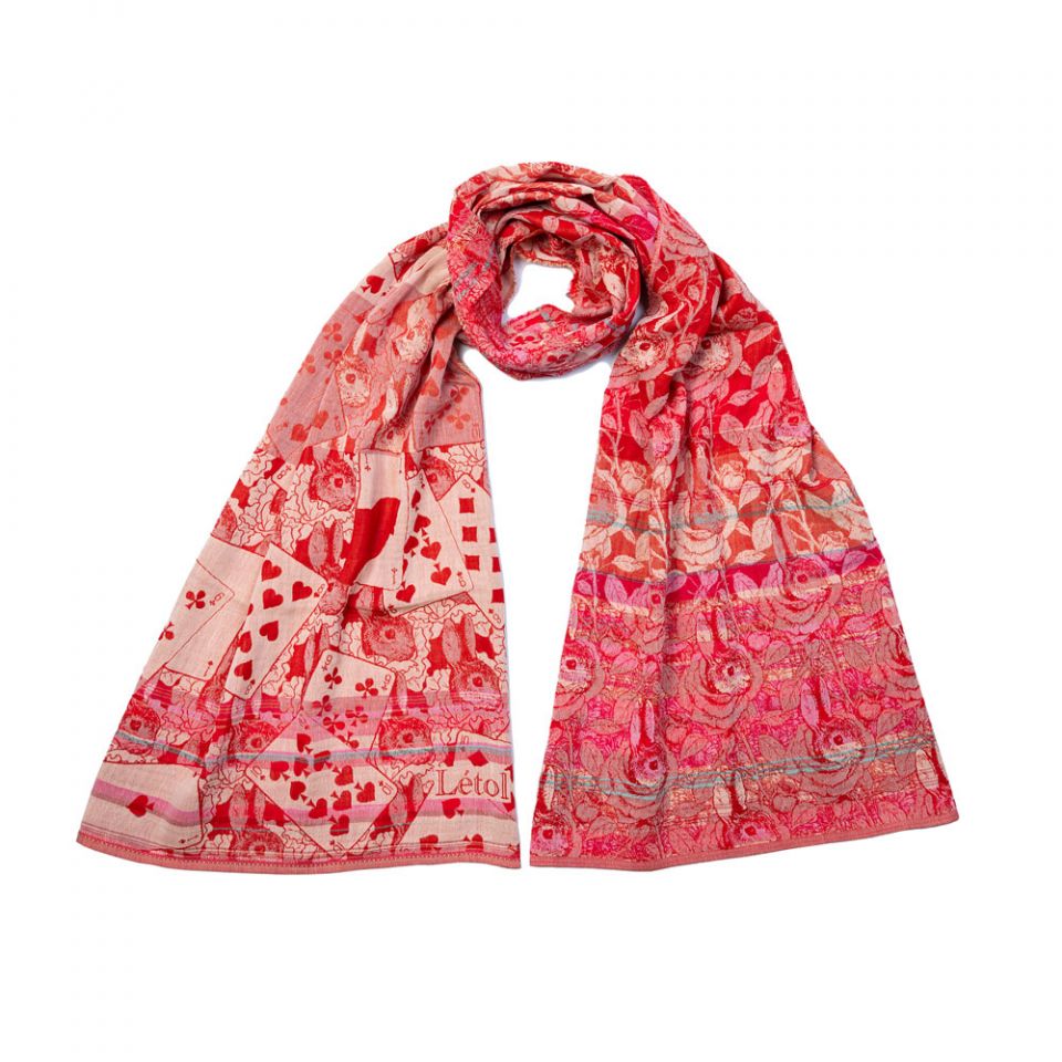 Foulard Martin - Geranium