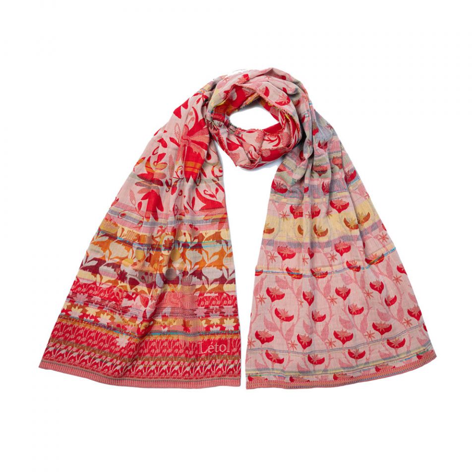 Foulard Cristina - Rouge