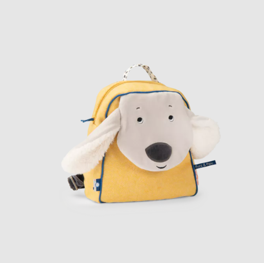Sac à dos Pilou jaune - Puce & Pilou